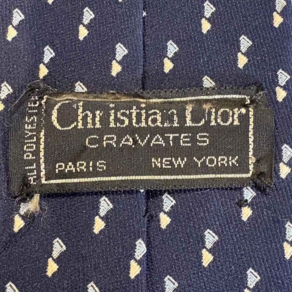Christian Dior men’s vintage necktie